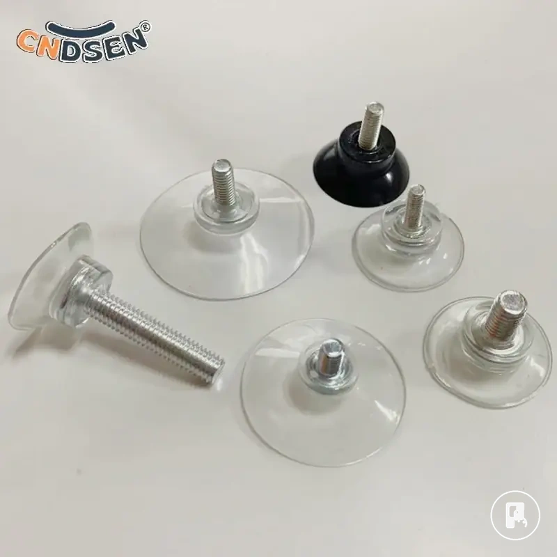 Saugnapf Haken mit Schraubstift für Glas und glatte Flächen
